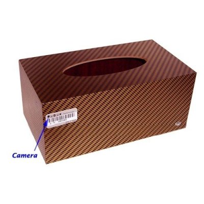 4GB Tissue Box Style Digital Video Recorder with Hidden Pinhole Color Camera